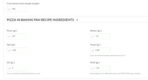 Italian Pizza Recipe Example