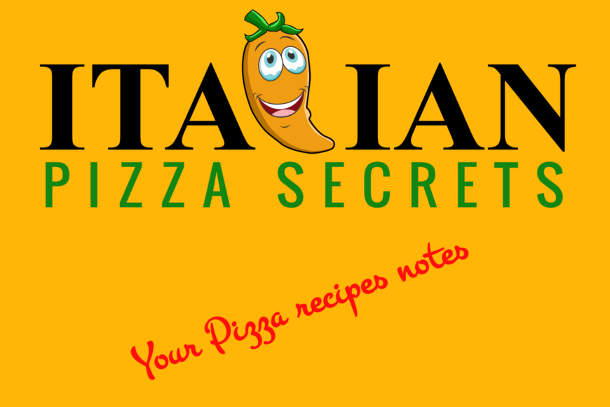 Pizza Recipes Notebook