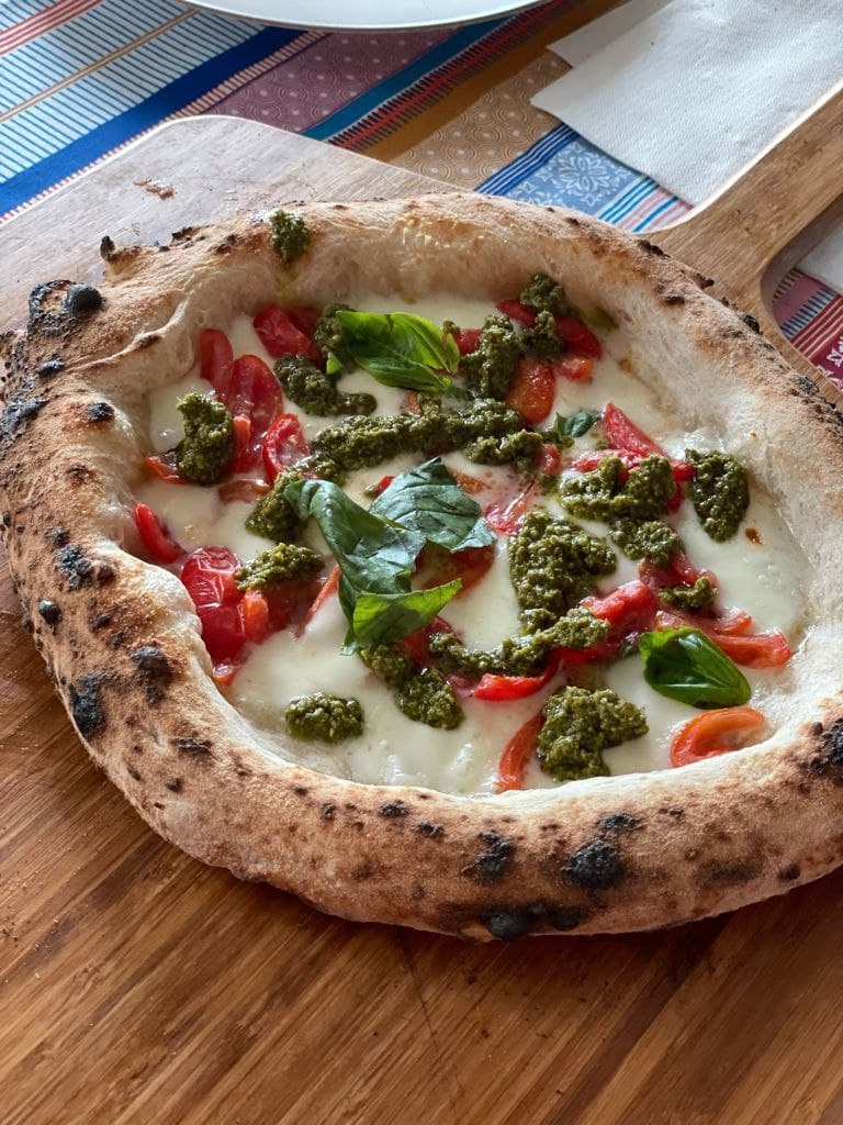 Pizza Filetto and Pesto