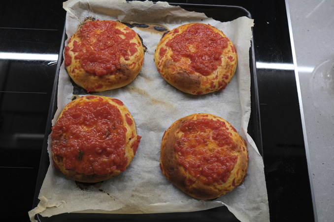 Mini PIzza Bites - second cooking