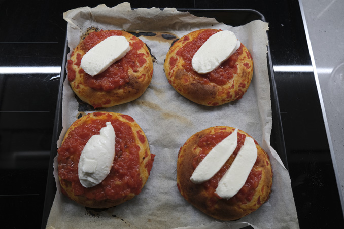 Mini PIzza Bites - second cooking