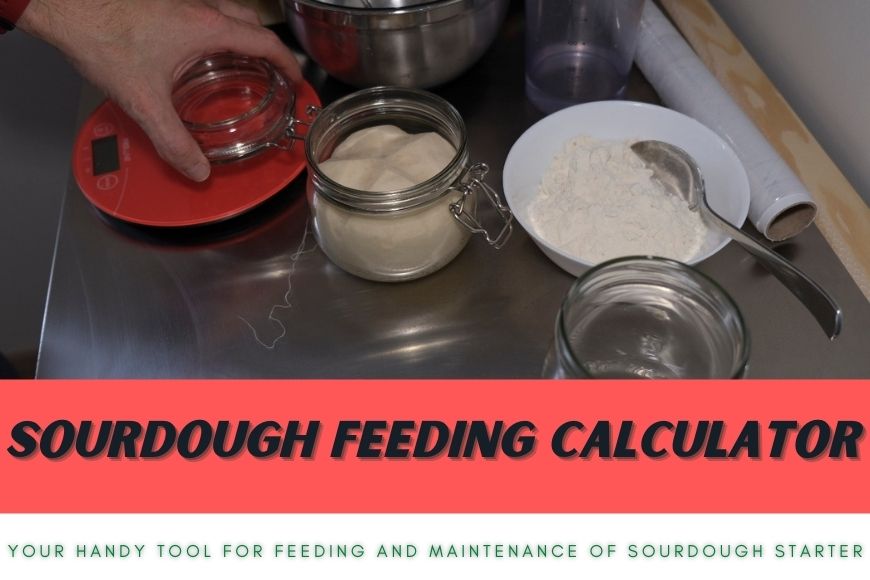 Sourdough Feeding Calculator
