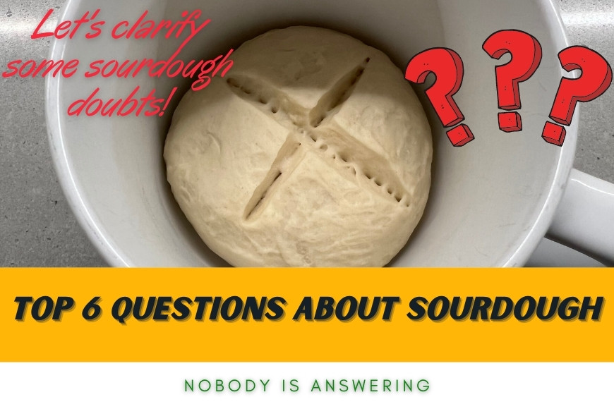 Top 6 questions about sourdough