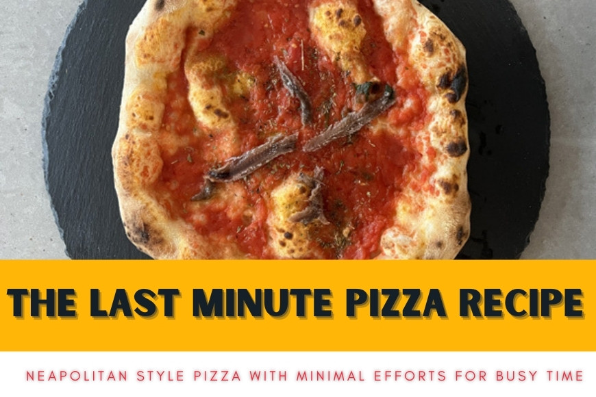 The last minute pizza recipe