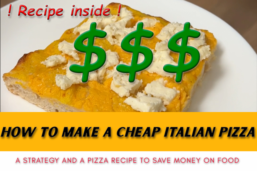 how to make a cheap italian pizza