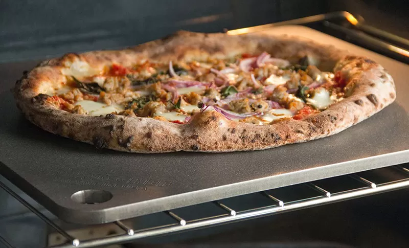 Pizza steel should be a thing for everyone that uses a home oven. : r/Pizza