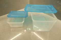 Plastic containers for Pizza rising
